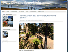 Tablet Screenshot of everydayandeverynight.com